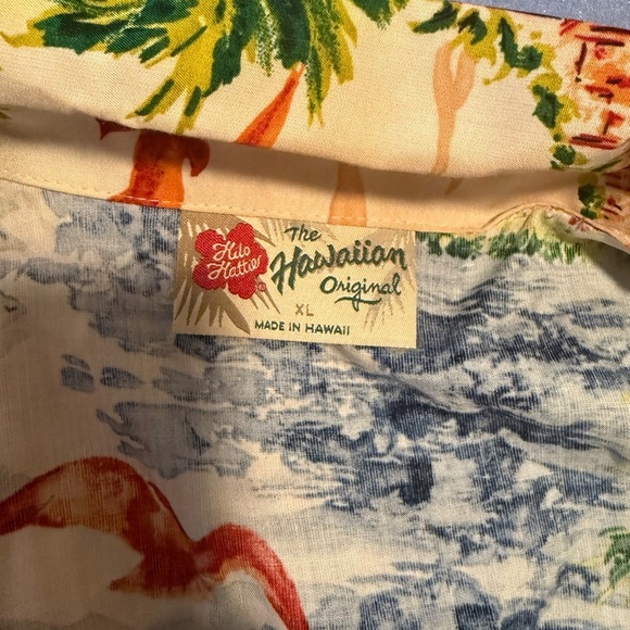 Hilo Hattie Blue and Green Maxi Dress - Picture 5 of 5